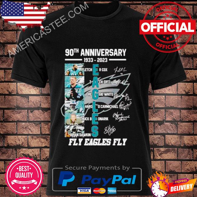 89th anniversary 1933 2022 Philadelphia Eagles Fly Eagles Fly shirt