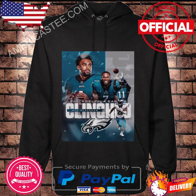 Philadelphia Eagles clinched NFC playoffs shirt, hoodie, sweater