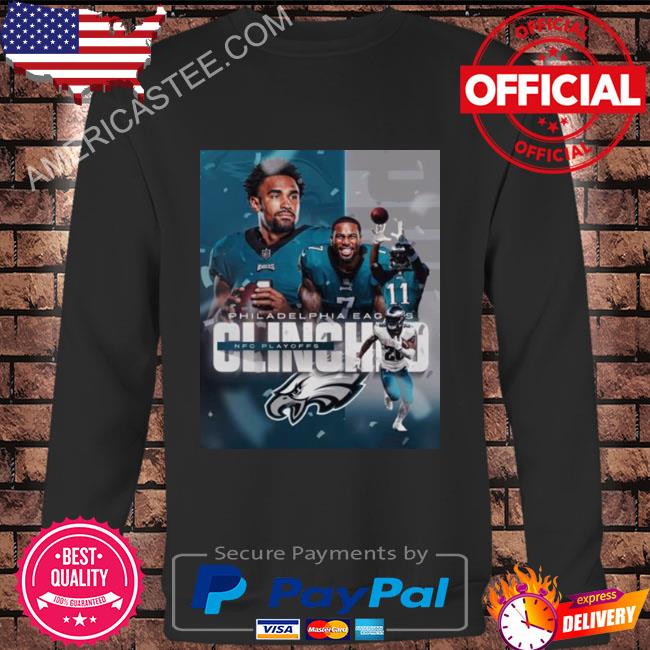 Philadelphia Eagles clinched NFC playoffs shirt, hoodie, sweater