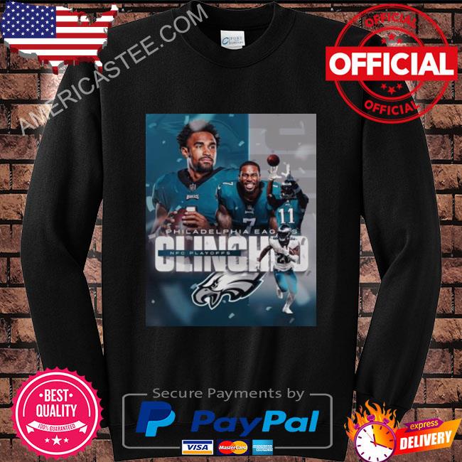 Philadelphia Eagles clinched NFC playoffs shirt, hoodie, sweater, long  sleeve and tank top