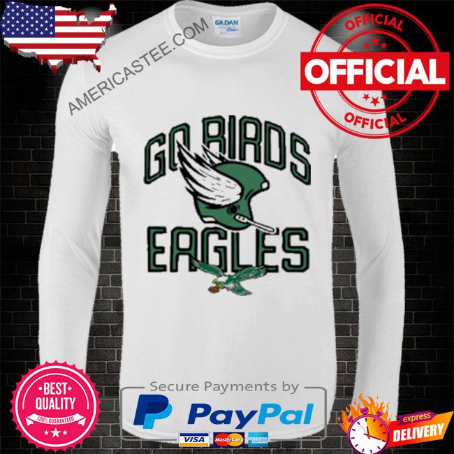 Philadelphia Eagles Go Birds  Retro Philadelphia Eagles T-Shirt – HOMAGE