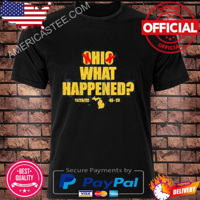 Ohio what happened shirt