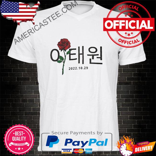 Pray For Itaewon Korea Shirt