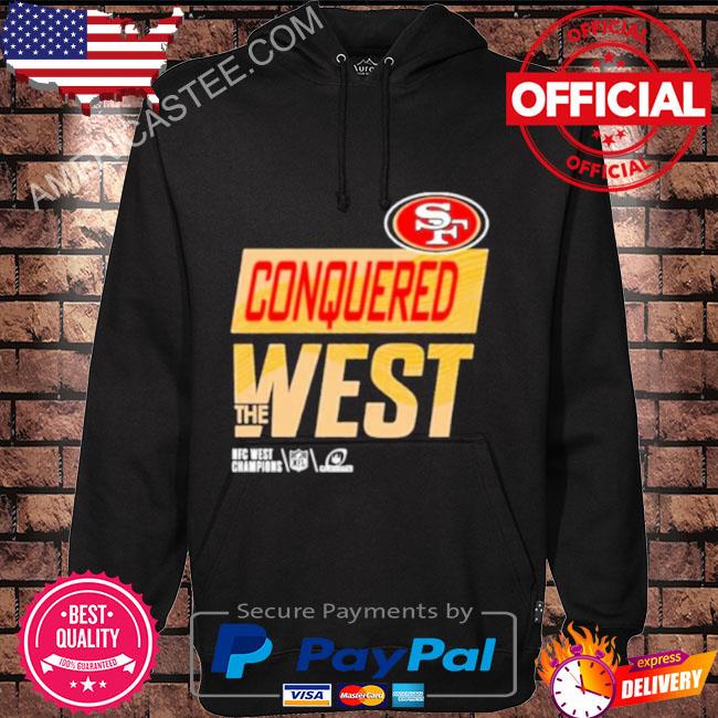 San Francisco 49Ers Conquered The West logo T-shirt, hoodie, sweater, long  sleeve and tank top