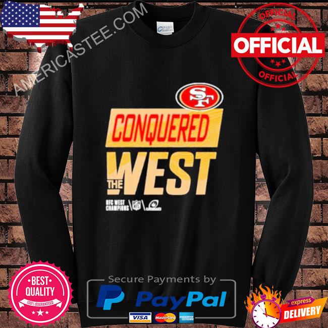 49ers conquered the west shirts