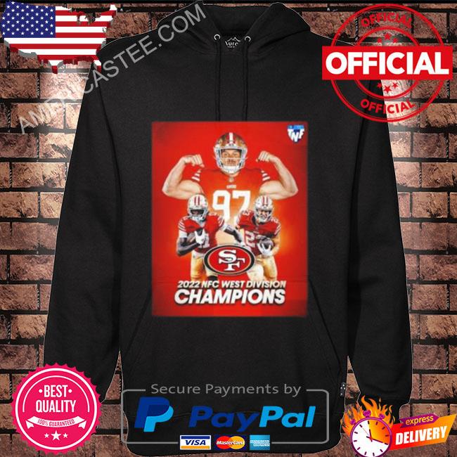 San francisco 49ers winner 2022 nfc west champions shirt, hoodie, sweater,  long sleeve and tank top