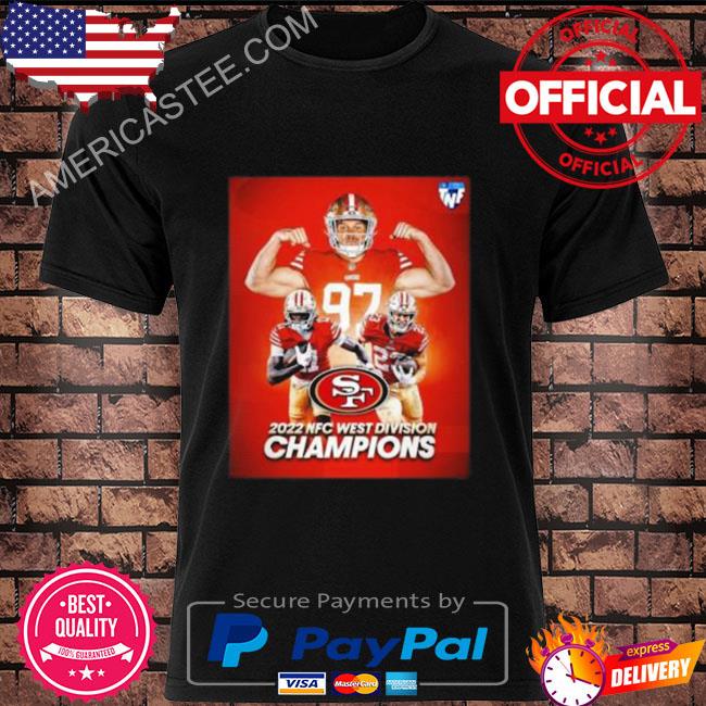 Buy SAN FRANCISCO 49ERS WINNER OF 2022 NFC WEST CHAMPIONS SHIRT