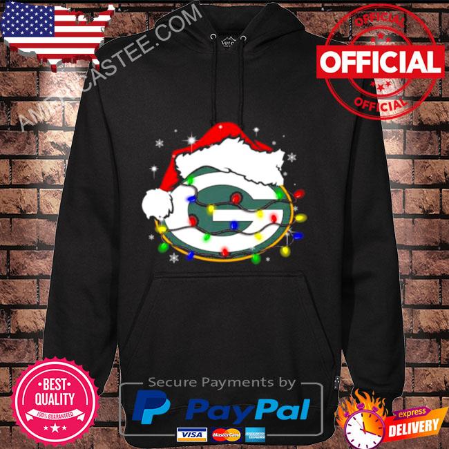 Santa Green Bay Packers Logo Lights Christmas Sweater, hoodie, sweater,  long sleeve and tank top