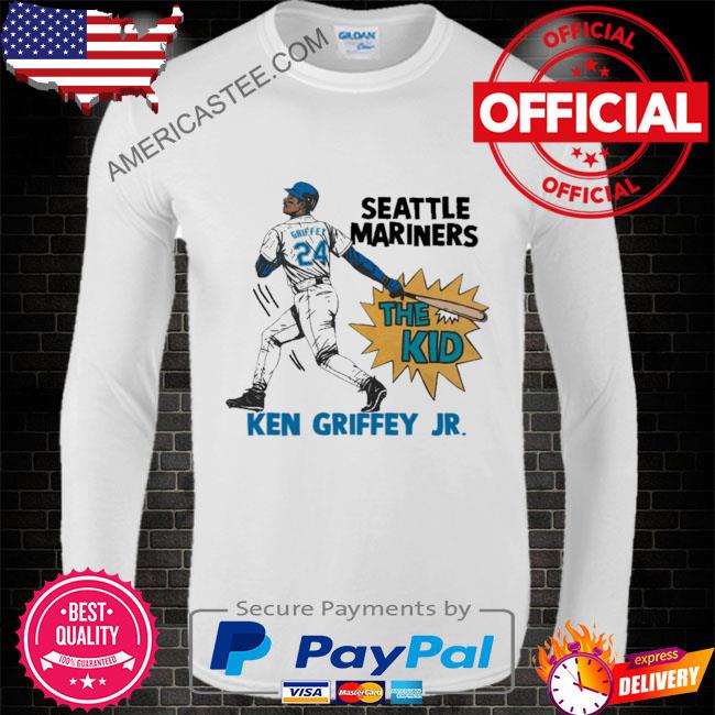 Official Ken Griffey Jr. Seattle Mariners T-Shirts, Mariners Shirt