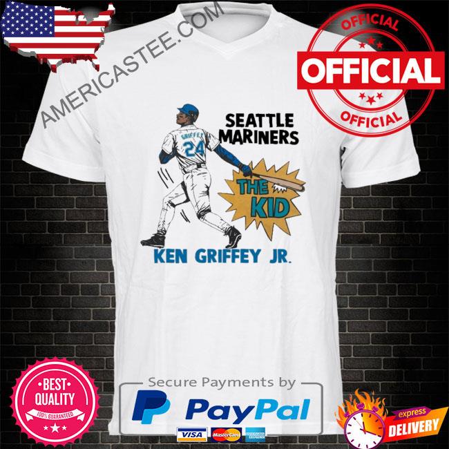 Official Ken Griffey Jr. Seattle Mariners T-Shirts, Mariners Shirt