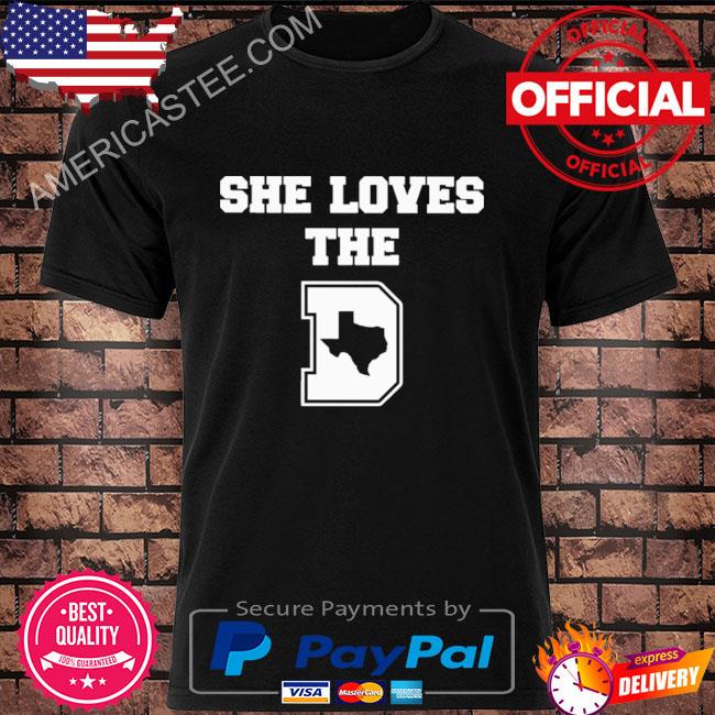 She Loves The Dallas Football Shirt