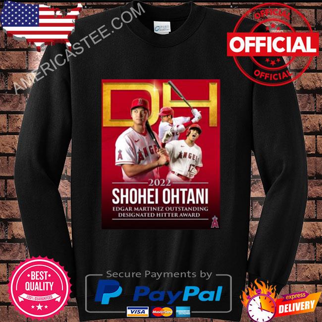 Shohei Ohtani Edgar Martinez Outstanding Designated Hitter Award shirt,  hoodie, sweater, long sleeve and tank top