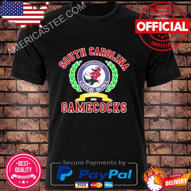 South Carolina taxslayer gator bowl jacksonville 2022 gamecocks shirt