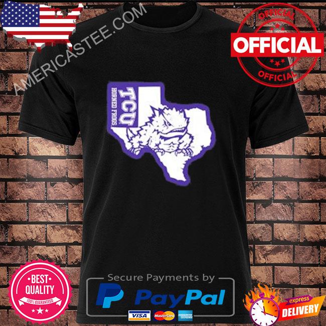 TCU Horned Frogs State Shirt TCU Horned Frogs State Shirt