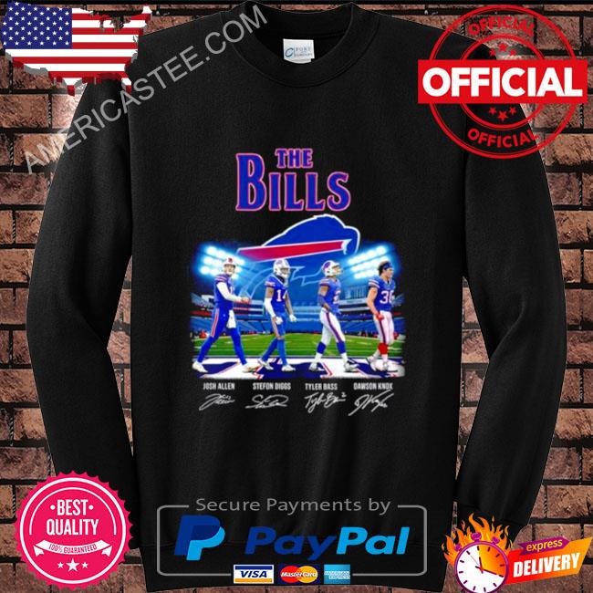 The Buffalo Bills abbey road signatures 2022 shirt, hoodie, sweater, long  sleeve and tank top