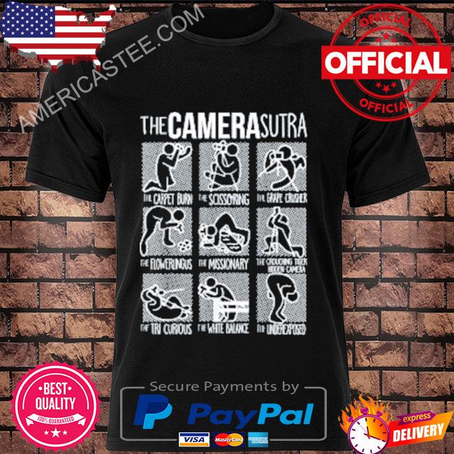 The Camera Sutra Funny Photographer Camera Shirt