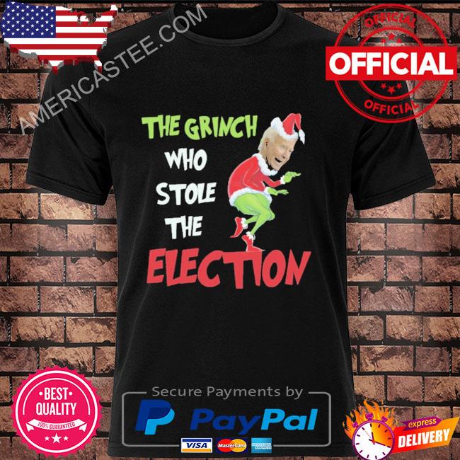 The grinch who stole the election sweater shirt