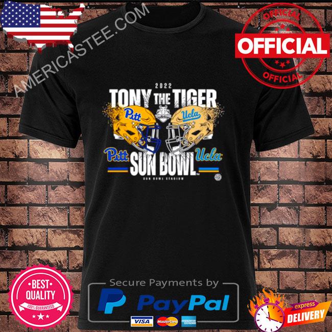 Ucla Bruins Vs Pittsburgh Panthers Tony The Tiger Sun Bowl 2022 Match up Shirt