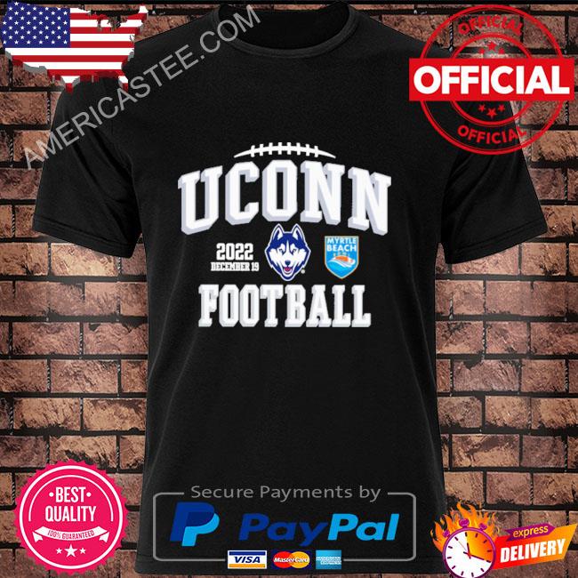 Uconn huskies 2022 december 19 football shirt