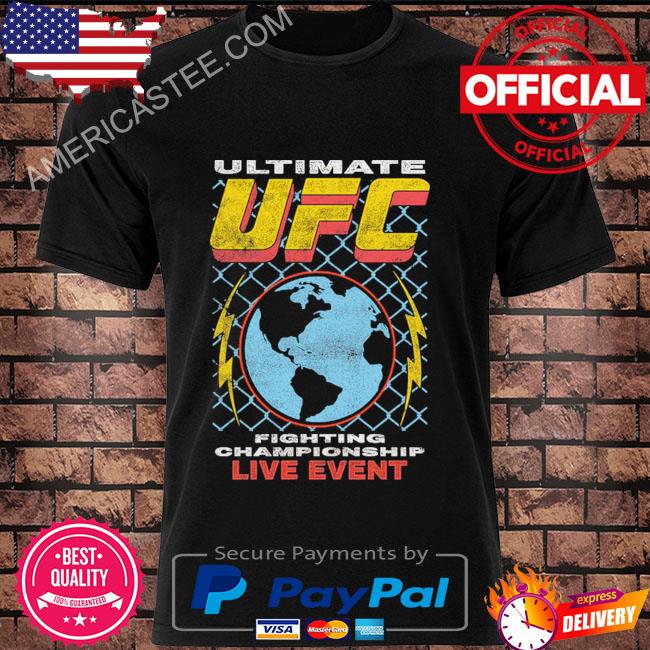 Ufc world octagon tour shirt