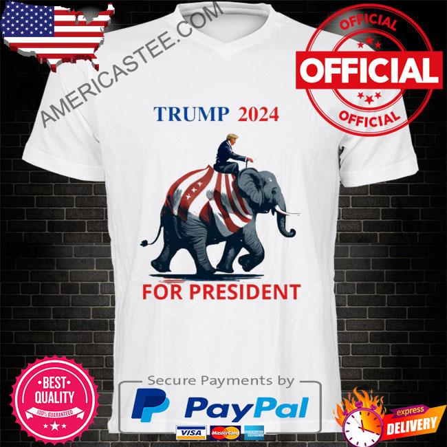 US Elephant Trump 2024 For President Donald Trump Shirt