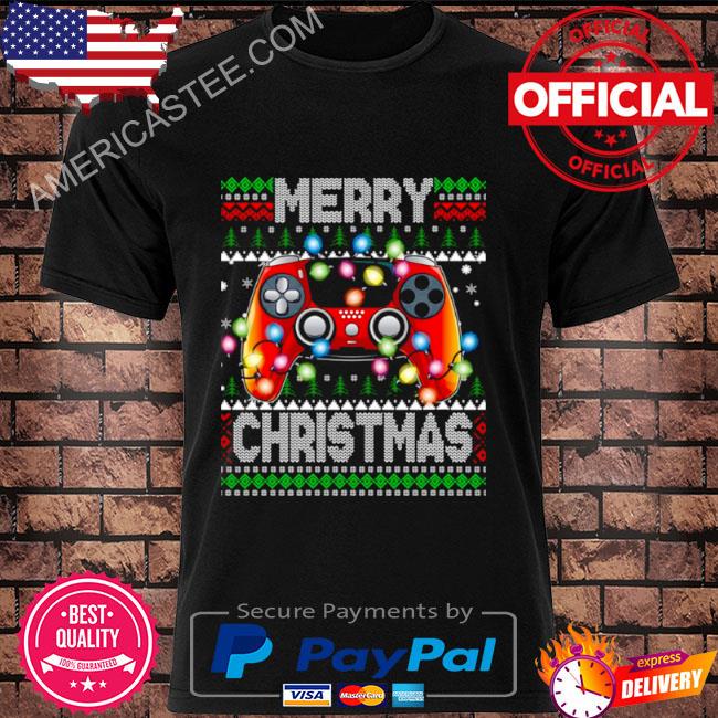 Video Game Controller Gamer Christmas Sweater