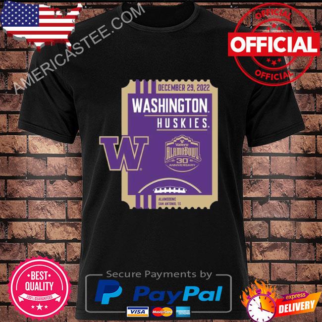 Washington Huskies 2022 Valero Alamo Bowl Bound Shirt