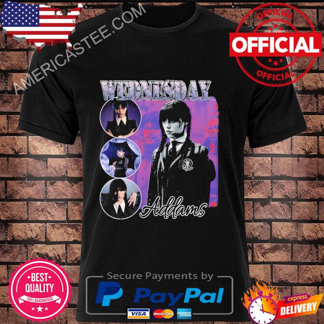 Wednesday addams 90s 2022 shirt