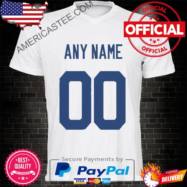 Indianapolis Colts Nike Custom Game Jersey - White