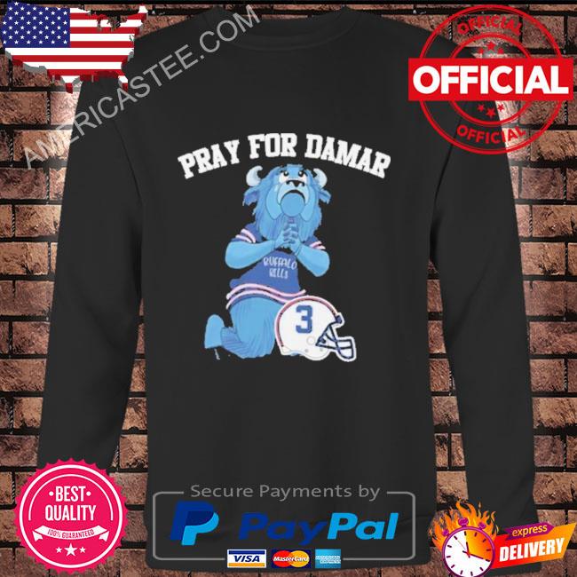 Awesome Pray for damar love for damar hamlin shirt, hoodie, sweater, long  sleeve and tank top