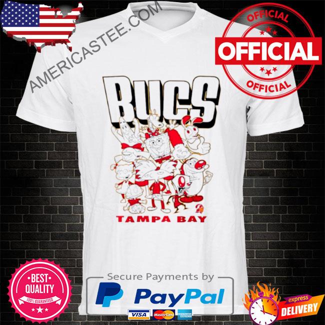 Tampa Bay Buccaneers Junk Food White Nfl X Nickelodeon Shirt