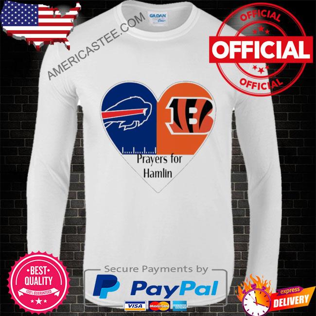 Buffalo Bills And Cincinnati Bengals Prayers For Hamlin shirt