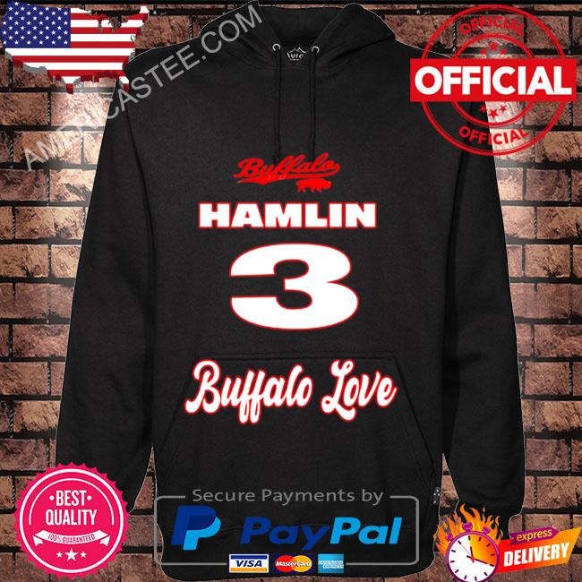 Damar Hamlin Love For 3 T-Shirt and Hoodie - Buffalo Bills (100