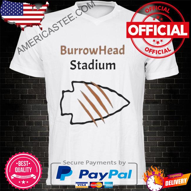 Burrowhead stadium Joe Burrow 2023 shirt, hoodie, sweater, long sleeve and  tank top