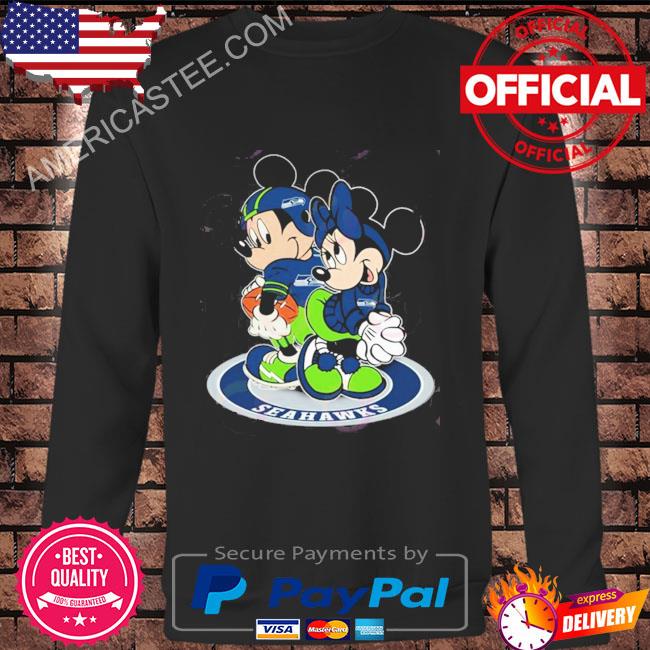 Funny NFL Seattle Seahawks Mickey And Minnie 2023 Shirt, hoodie, sweater,  long sleeve and tank top