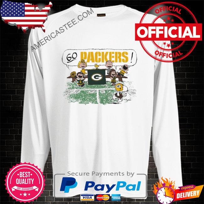 Go Packers The Peanuts Cheering Go Snoopy Green Bay Packers Shirt, hoodie,  sweater, long sleeve and tank top