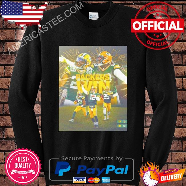 Green bay packers win new year's day fireworks shirt, hoodie, sweater, long  sleeve and tank top