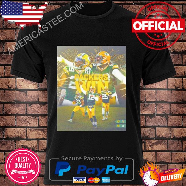 Green bay packers win new year's day fireworks shirt, hoodie