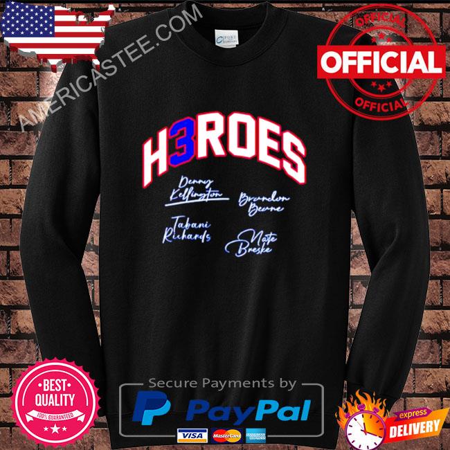 H3roes Denny Kellington Brandon Beane Tabani Richards Nate Breske  signatures shirt, hoodie, sweater, long sleeve and tank top