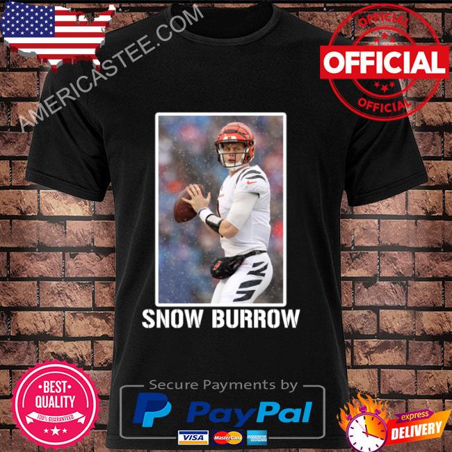 Joe Burrow Snow Burrow Cincinnati Football Shirt, hoodie, sweater, long  sleeve and tank top