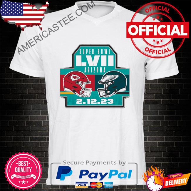 Super Bowl LVII 2023 Kansas City Chiefs Vs Philadelphia Eagles Shirt - T- shirts Low Price