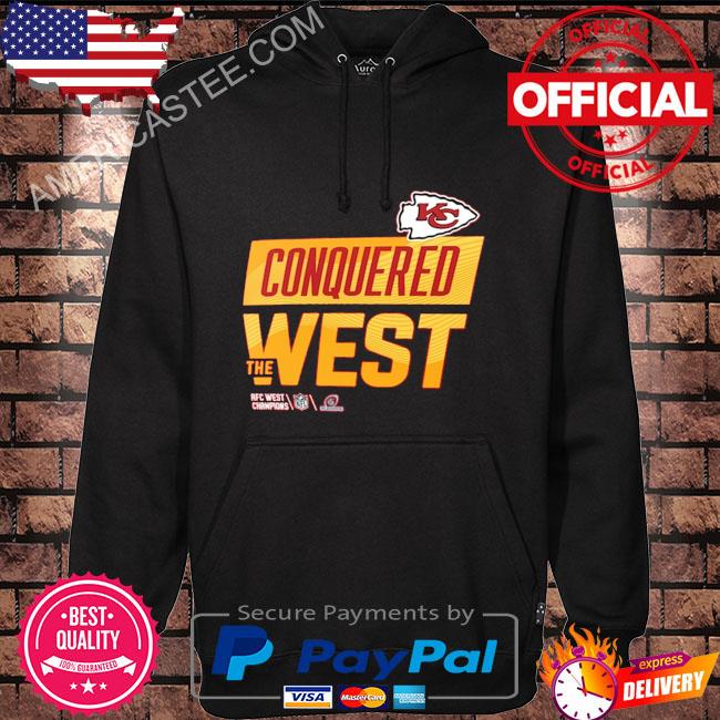 Nike Kansas City Chiefs Conquered The West AFC West Champions shirt,  hoodie, sweater, long sleeve and tank top