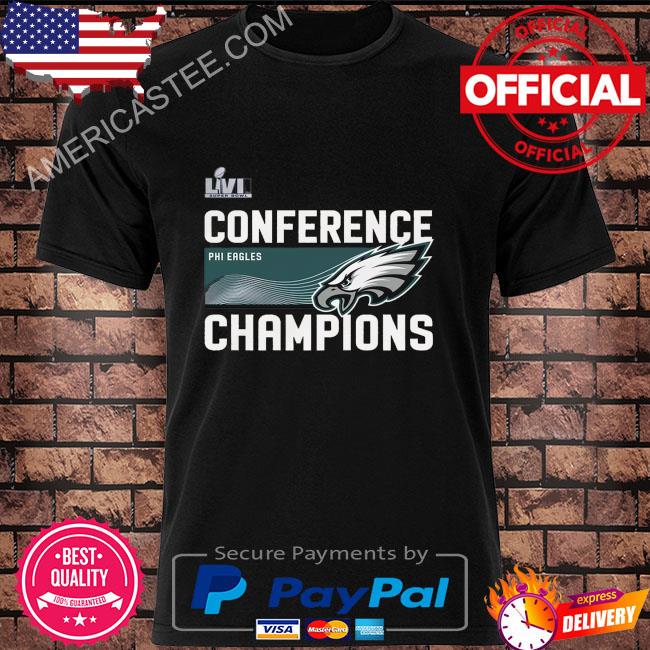 Official Philadelphia Eagles Nike 2023 NFC Champions New T-Shirt