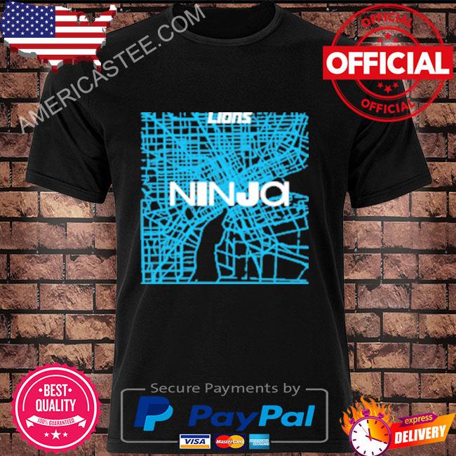 Ninja x Detroit Lions Downtown Tee X-Large