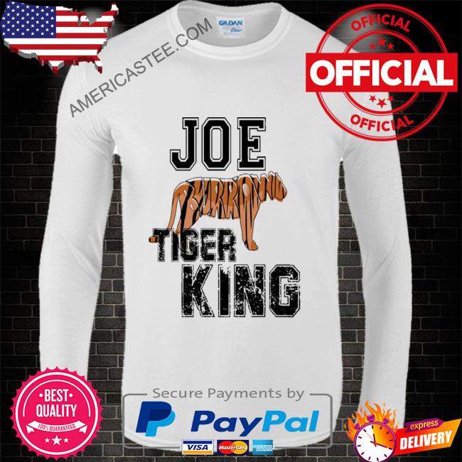 Joe Burrow Tiger King Shirt Cincinnati Bengals Gift - Happy Place for Music  Lovers