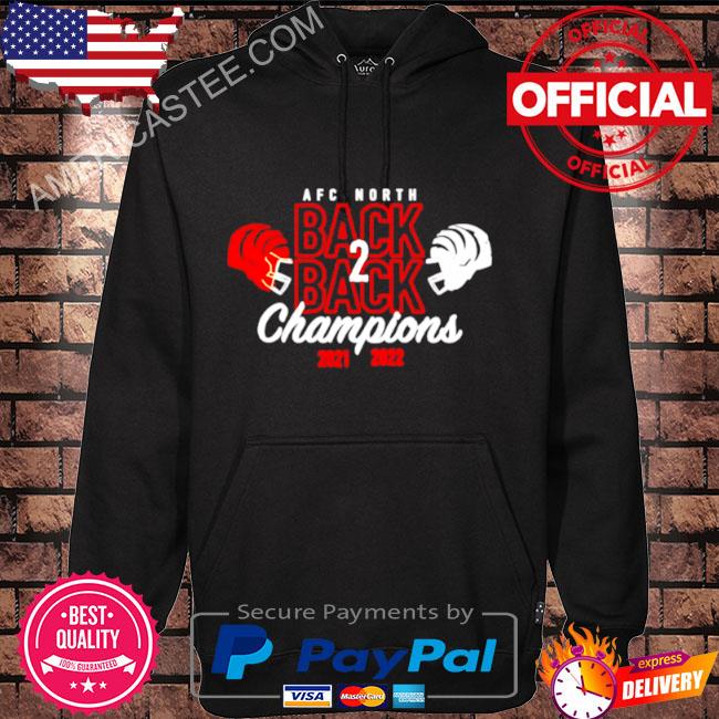 BACK 2 BACK AFC NORTH CHAMPIONS SHIRT