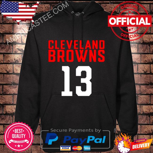 Official cleveland Browns 13 Odell Beckham Jr shirt, hoodie, sweater, long  sleeve and tank top