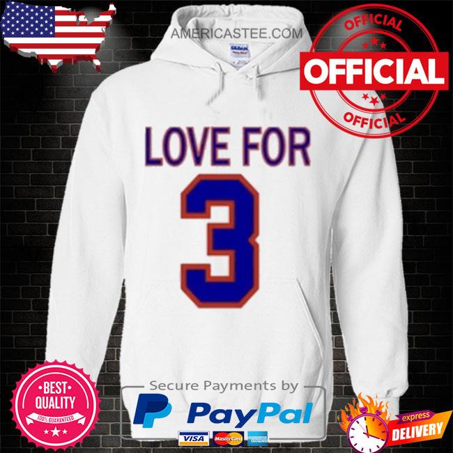 Official Damar hamlin 3 hamlin strong pray for 3 show love shirt, hoodie,  sweater, long sleeve and tank top