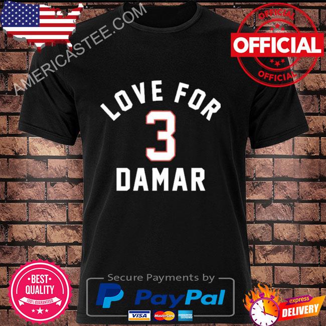 Damar Hamlin love for 3 pray for Damar Hamlin t-shirt, hoodie, sweater,  long sleeve and tank top