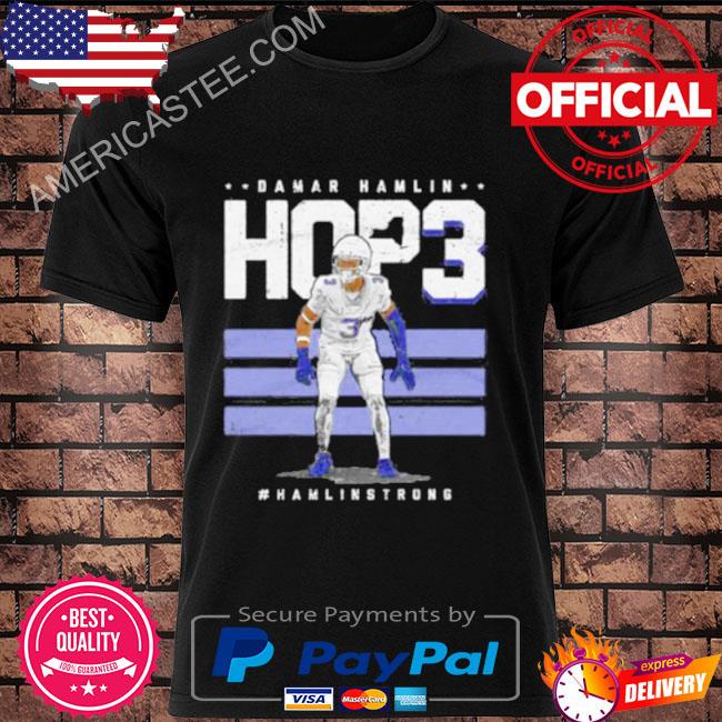 Official Damar hamlin hop3 hamlin strong shirt, hoodie, sweater, long  sleeve and tank top